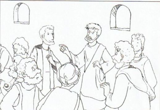 Coloriage : le concile de Jérusalem Vorschau