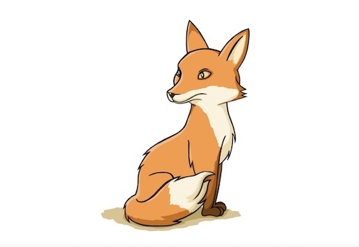 Dessine un renard