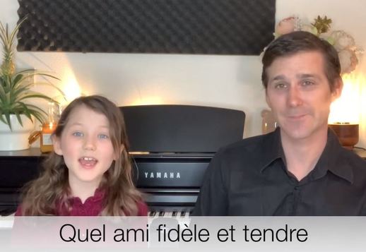 CHANT : Quel ami fidèle et tendre