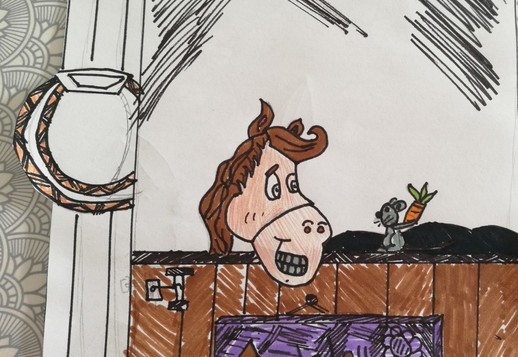 Un dessin de cheval (Andalou) Vorschau