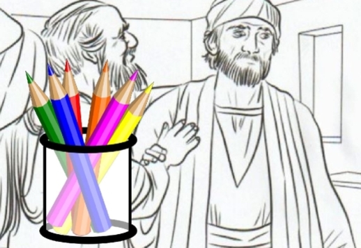Coloriage : Paul et Ananias Vorschau