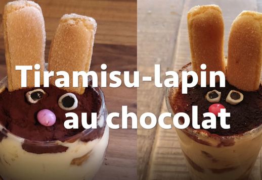 Tiramisu lapin choco