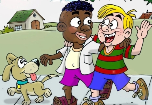Jim et Tom, copains - jeu de 19 différences Vorschau