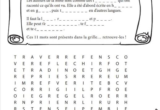 Mots-mêlés - Jeu fiche 10 Vorschau